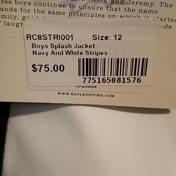 Hatley Boys Splash Raincoat - Picture 7 of 11